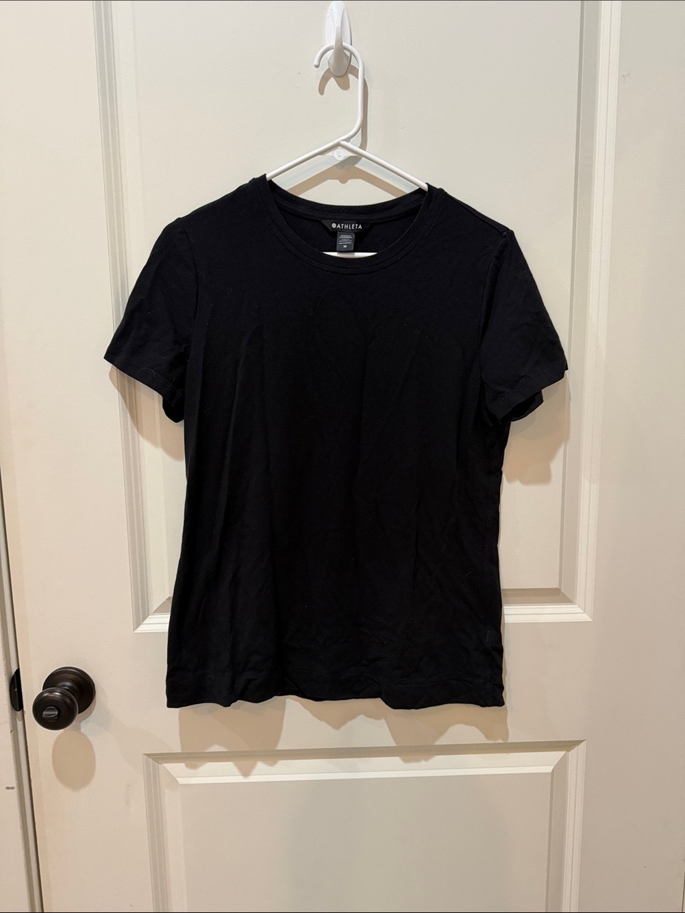 Athleta women’s short Sleeve Crew T-Shirt - Black